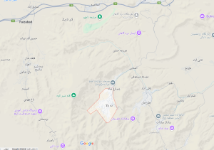 موقعیت جغرافیایی ده بالا 